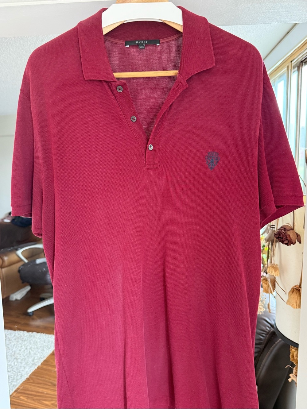 Gucci Piqué Polo Shirt